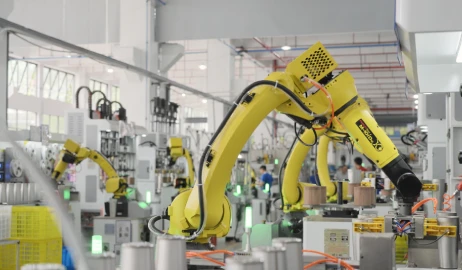 Automated stainless steel vacuum bottles production line