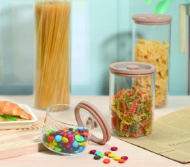 no plastic food storage jars